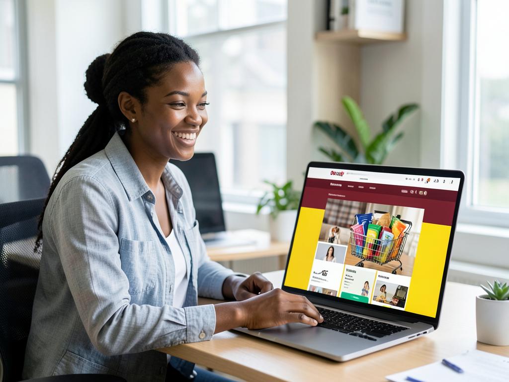 Cliente qui ajuste les quantités de son panier CHYNAYA